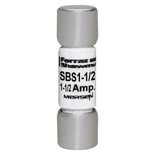 SBS1-1/2 - Fuse 600V 1.5A Fast-Acting Midget SBS Series